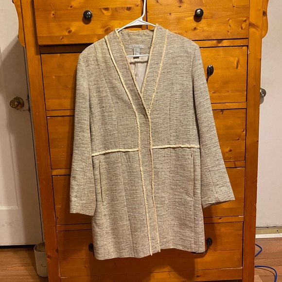 H&M Beige Tweed Jacket